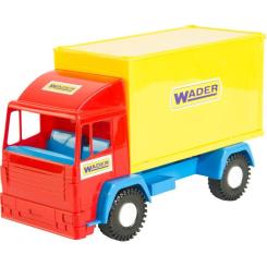 Спецтехника Tigres "Mini truck" контейнер желтый Фото