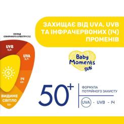 Детский крем Chicco 50 SPF сонцезахисний мінеральний , 75 мл Фото 3