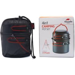Набор туристической посуды Naturehike NH18T018-G Фото 5