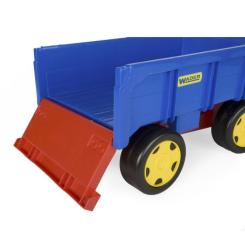 Спецтехника Wader Грузовик "Гигант" + тележка Фото 1