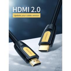 Кабель мультимедийный Ugreen HDMI M to HDMI M 5.0m V1.4 Фото 2