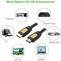 Кабель мультимедийный Ugreen HDMI M to HDMI M 5.0m V1.4 Фото 3