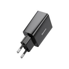 Зарядное устройство Baseus Speed Mini Quick Charger Black Фото 1