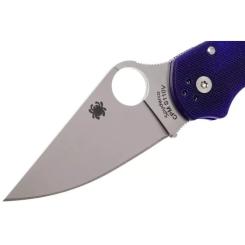 Нож Spyderco Para 3 G10 S110V Dark Blue Фото 2