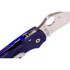 Нож Spyderco Para 3 G10 S110V Dark Blue Фото 3