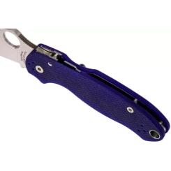 Нож Spyderco Para 3 G10 S110V Dark Blue Фото 4