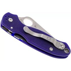 Нож Spyderco Para 3 G10 S110V Dark Blue Фото 6