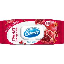 Влажные салфетки Smile Daily Гранат 100 шт. Фото