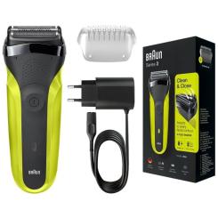 Электробритва Braun Series 3 300s 5408 black/green Фото 2