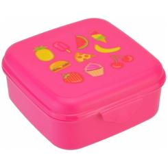 Ланч-бокс детский Economix FOOD 850 мл, малиновый Фото