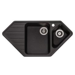 Мойка кухонная GRANADO IBIZA black shine Фото