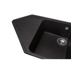 Мойка кухонная GRANADO IBIZA black shine Фото 3