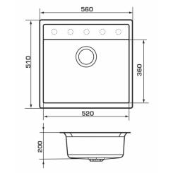 Мойка кухонная GRANADO LERIDA marron Фото 5