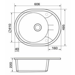 Мойка кухонная GRANADO MARBELLA white Фото 5