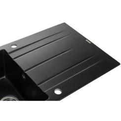 Мойка кухонная GRANADO MORA black shine Фото 4