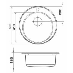 Мойка кухонная GRANADO VITORIA white Фото 5