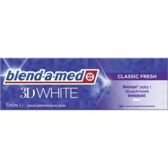 Зубная паста Blend-a-med 3D White Классическая свежесть 75 мл Фото 1