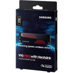 Накопитель SSD Samsung M.2 2280 2TB 990 PRO with Heatsink Фото 8