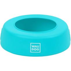 Посуда для собак WAUDOG Silicone Миска-непроливайка 750 мл блакитна Фото