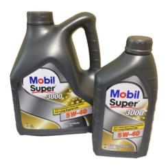Моторное масло Mobil Super 3000 5w40 4л Фото
