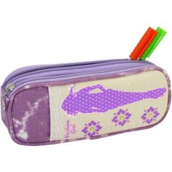 Пенал Cool For School 1 отделение Фиолетовый Фото 1