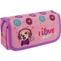 Пенал Cool For School 1 отделение Розовый Фото