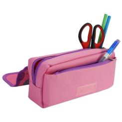 Пенал Cool For School 1 отделение Розовый Фото 1