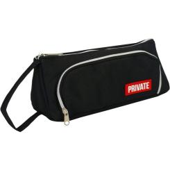 Пенал Cool For School 2 отделение Черный Фото