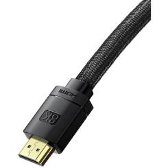 Кабель мультимедийный Baseus HDMI M to HDMI M 2.0m V2.1 Фото 1