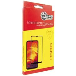 Стекло защитное Dengos Full Glue Motorola G60 (black) Фото