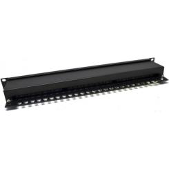 Патч-панель Eserver 19" 24xRJ-45 FTP 1U cat.5e Фото 1