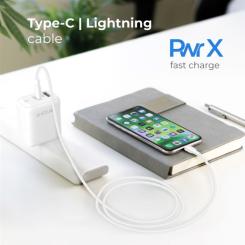 Дата кабель ACCLAB USB-C to Lightning 1.2m PwrX 30W Фото 4