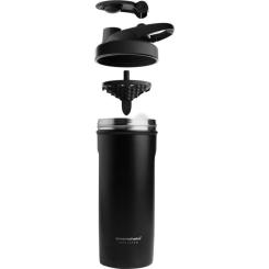Шейкер спортивный SmartShake Insulated Steel 750ml Black Фото 2