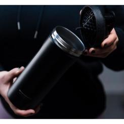 Шейкер спортивный SmartShake Insulated Steel 750ml Black Фото 4