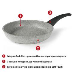 Сковорода Flonal Dura Induction 28 см Фото 4