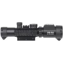 Оптический прицел Konus KonusPRO AS-34 2-6x28 MIL-DOT IR Фото 2