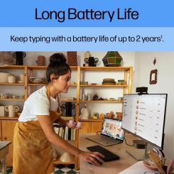 Клавиатура HP 350 Compact Multi-Device Bluetooth UA Black Фото 5