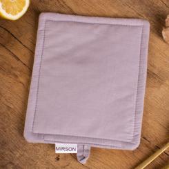 Кухонная прихватка MirSon Бязь 16-5703 Light Gray Фото 1