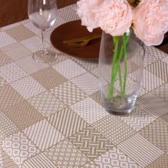 Скатерть MirSon Жаккард №301 Jacquard Olive 170x280 см Фото 1