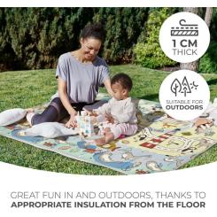 Детский коврик Kinderkraft двусторонний Matty 2 Фото 11