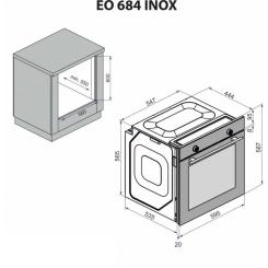 Духовой шкаф Minola EO 684 INOX Фото 11