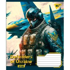 Тетрадь Yes А5 Defenders of Ukraine 60 аркушів, лінія Фото 1