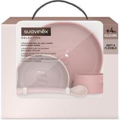 Набор детской посуды Suavinex Colour Essence рожевий Фото 2