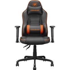Кресло игровое Cougar Fusion S Black/Orange Фото 1