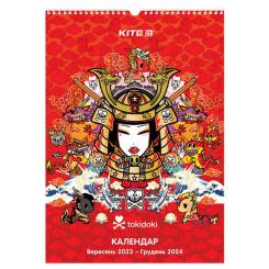 Календарь Kite планер настінний tokidoki на 2023-2024 рік Фото