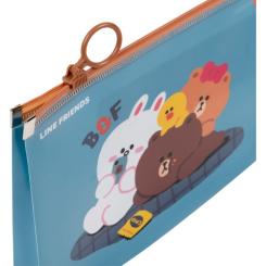 Папка на молнии Yes B6 Line Friends. Cony Фото 1