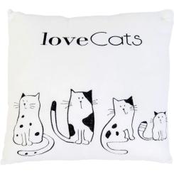 Мягкая игрушка Tigres Подушка Love cats Фото