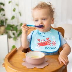 Тарелка детская Baboo с присоской, от 6 месяцев (какао) Фото 7