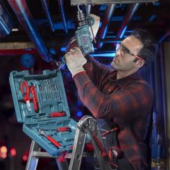 Набор инструментов Ronix з ударним дрилем 650Вт Фото 3