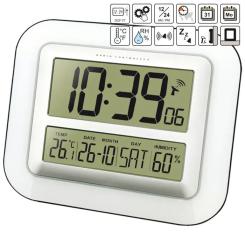 Настольные часы Technoline Silver (WS8006) Фото 3